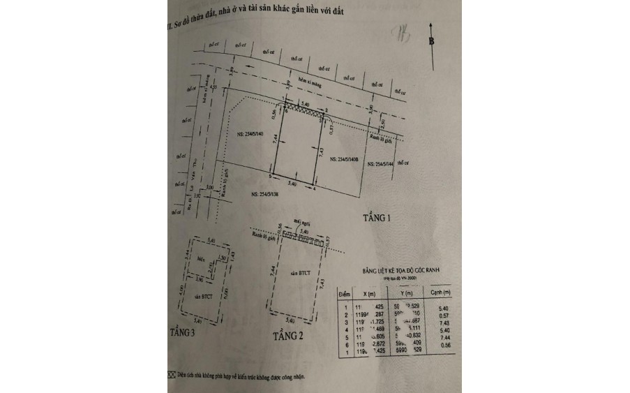 Bán nhà Lê Văn Thọ P. 11 Quận Gò Vấp, 3 tầng, giá chỉ 5.x tỷ